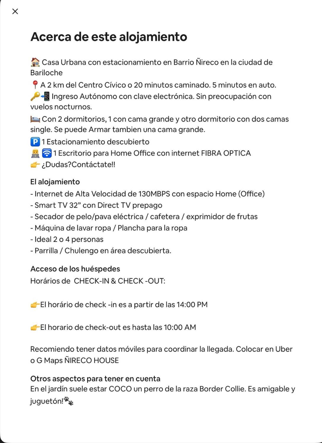 Nireco House 2 Dormitorios Estacionamiento 산카를로스데바릴로체 외부 사진